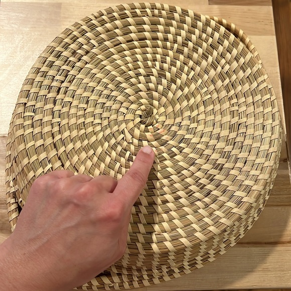 VINTAGE RATTAN DRINKWEAR TRAY - Picture 10 of 13